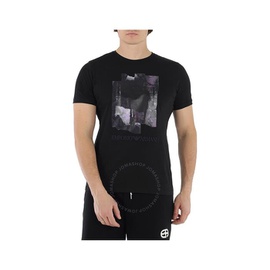 Emporio Armani Mens Graphic Print Cotton T-shirt 6K1T6T-1JQ4Z-F057