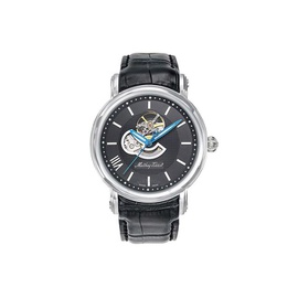 Mathey-Tissot Skeleton Automatic Black Dial Mens Watch H7053AN