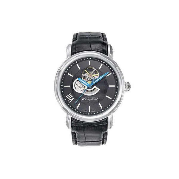  Mathey-Tissot Skeleton Automatic Black Dial Mens Watch H7053AN