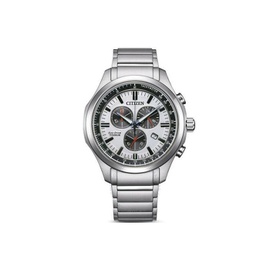 Citizen Chronograph GMT Eco-Drive White Dial Mens Watch AT2530-85A