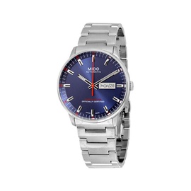 Mido Commander II Automatic Blue Dial Mens Watch M021.431.11.041.00 M0214311104100