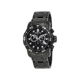 Invicta Pro Diver Chronograph Black Dial Mens Watch 0076