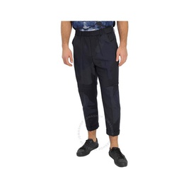 Emporio Armani Mens Blue CA모우 MOUFLAGE Pants In Wool Blend 6K1PL3-1NPTZ-F912