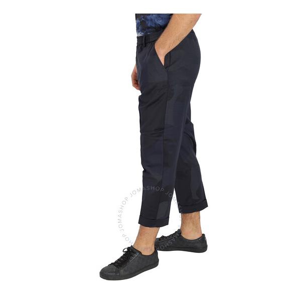  Emporio Armani Mens Blue CA모우 MOUFLAGE Pants In Wool Blend 6K1PL3-1NPTZ-F912