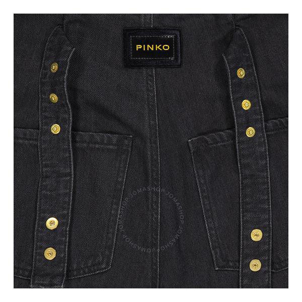  Pinko Black Cara High Waist Jeans 1J10H7-Y64K Z99