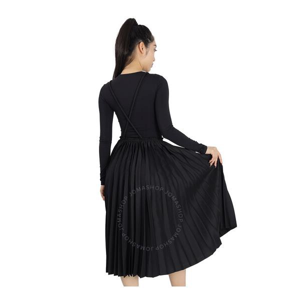  Comme Des Garcons Ladies Black Narrow Pleat Skirt 1G-A002-052-Black