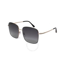 톰포드 Tom Ford Grey gradient Square Unisex Sunglasses FT0894-K 05B 59