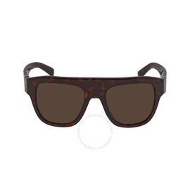 돌체앤가바나 Dolce & Gabbana Dark Brown Square Ladies Sunglasses DG4398 502/73 54
