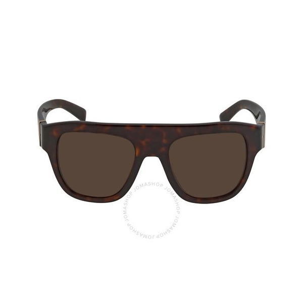 돌체앤가바나 돌체앤가바나 Dolce & Gabbana Dark Brown Square Ladies Sunglasses DG4398 502/73 54