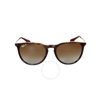 레이밴 Ray-Ban Erika Classic Polarized Brown Gradient Phantos Ladies Sunglasses RB4171 710/T5 54
