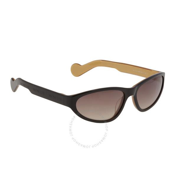 몽클레어 몽클레어 Moncler Smoke Gradient Mask Ladies Sunglasses ML0115 05B 59