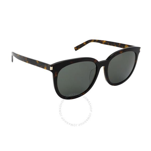 생로랑 생로랑 Saint Laurent Grey Square Mens Sunglasses SL 284 F SLIM 002 56