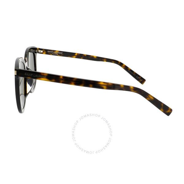 생로랑 생로랑 Saint Laurent Grey Square Mens Sunglasses SL 284 F SLIM 002 56