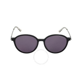 보테가 베네타 Bottega Veneta Grey Round Ladies Sunglasses BV0260SK 001 55