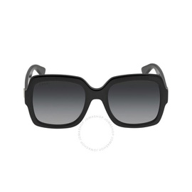 구찌 Gucci Grey Square Ladies Sunglasses GG0036SN 001 54