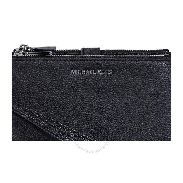 마이클 코어스 Michael Kors Open Box - Adele Double Zip Wristlet - Black 32T7SAFW4L-001