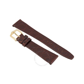 Hirsch Prestige Unisex 19 mm Crocodile Leather Watch Band 02208010-1-19