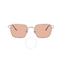 Prada Dark Pink Square Ladies Titanium Sunglasses PR 54WS 05Q03F 52