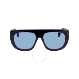 Alaia Azzedine Blue Rectangular Ladies Sunglasses AA0033S-003 55