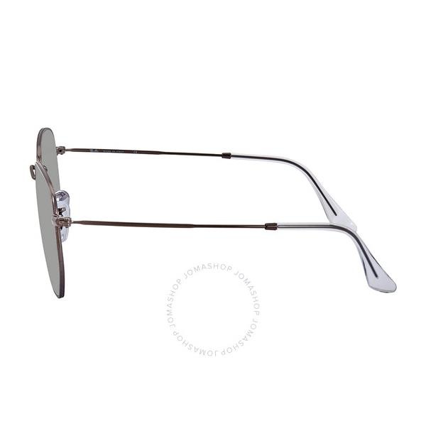 레이밴 Ray-Ban Hexagonal Flat Lenses Grey Gradient Unisex Sunglasses RB3548N 004/71 54
