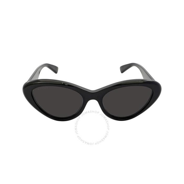 구찌 구찌 Gucci Grey Cat Eye Ladies Sunglasses GG1170S 001 54