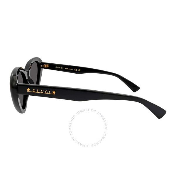 구찌 구찌 Gucci Grey Cat Eye Ladies Sunglasses GG1170S 001 54