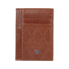 Picasso And Co Leather Card Holder- Tan PLG750TAN