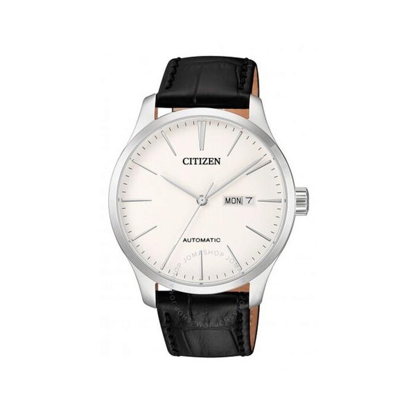 Citizen Automatic White Dial Mens Watch NH8350-08B