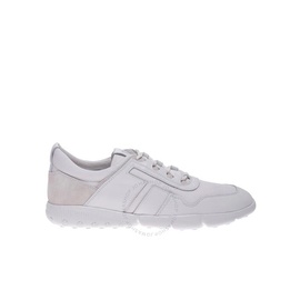 Tods Mens White Fabric And Leather Low-Top Sneakers XXM25C0CP50NXMB001