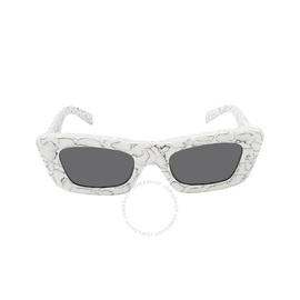 Prada Dark Grey Cat Eye Ladies Sunglasses PR 13ZS 17D5S0 50
