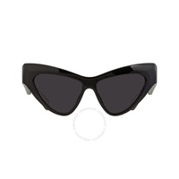 구찌 Gucci Grey Cat Eye Ladies Sunglasses GG1294S 001 57