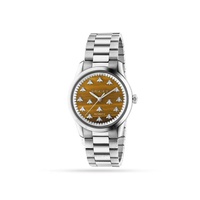 구찌 Gucci G-Timeless Automatic Brown Dial Unisex Watch YA1264177