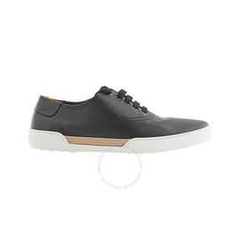 Tods Mens Black Allacciato Gomma Lace-Up Low-Top Sneakers XXM48B0CQ20JUSB999