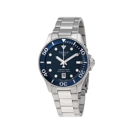 Tissot Seastar 1000 Quartz Blue Dial Ladies Watch T1202101104100 T120.210.11.041.00