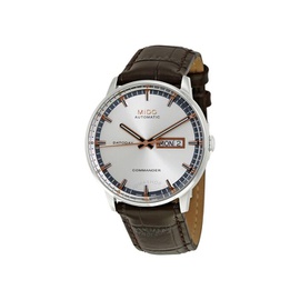 Mido Commander II Automatic Silver Dial Mens Watch M016.430.16.031.80 M0164301603180