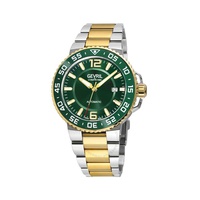 Gevril Riverside Automatic Green Dial Mens Watch 46703