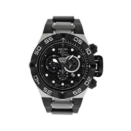 Invicta Subaqua Noma IV Black Dial Chronograph Stainless Steel Mens Watch 6564