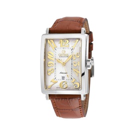 Gevril Avenue of Americas Automatic White Dial Mens Watch 15005-5