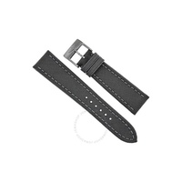 Breitling Anthracite Canvas Watch Band Strap 24mm - 20mm 100W-M20BASA.1