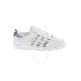 Adidas Superstar Ladies Cloud White/Grey Basketball Sneakers FX6069