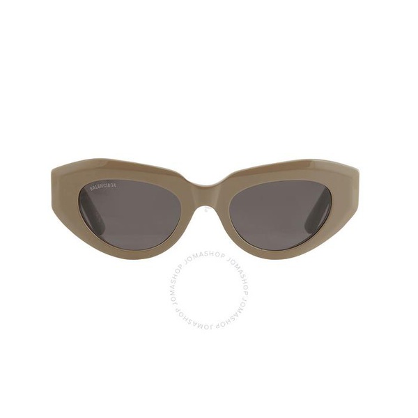 발렌시아가 발렌시아가 Balenciaga Grey Cat Eye Ladies Sunglasses BB0236S 004 52