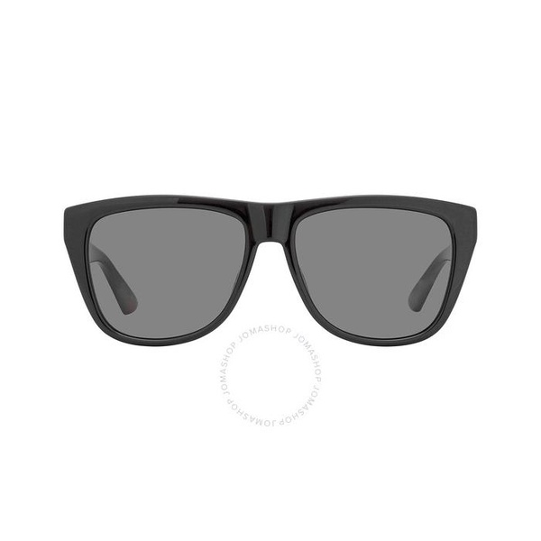 구찌 구찌 Gucci Polarized Grey Browline Mens Sunglasses GG1345S 002 57