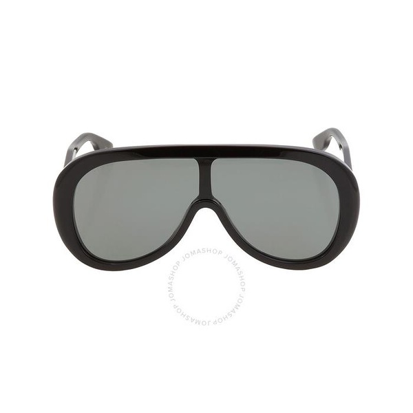 구찌 구찌 Gucci Grey Shield Mens Sunglasses GG1370S 001 99