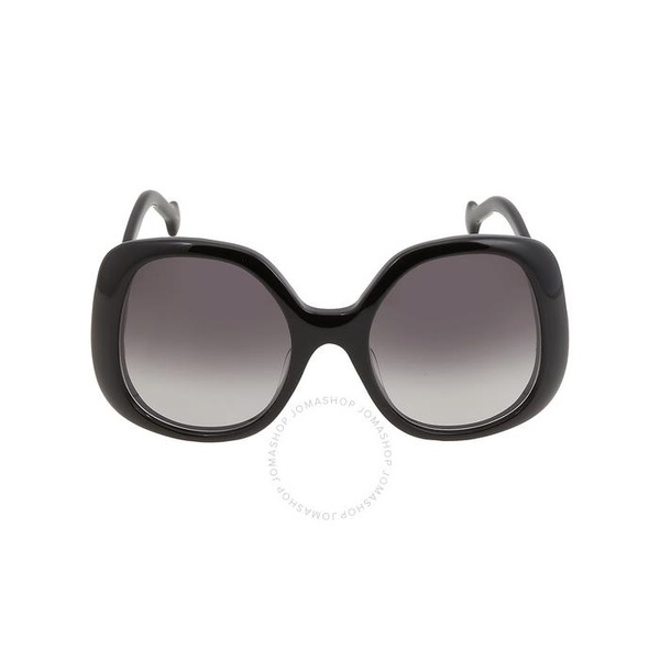 구찌 구찌 Gucci Grey Square Ladies Sunglasses GG1235S 001 55