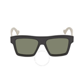 구찌 Gucci Green Rectangular Mens Sunglasses GG0962S-004 GG0962S 004