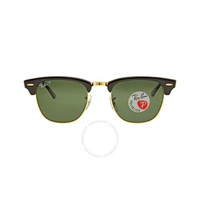 레이밴 Ray-Ban Clubmaster Classic Polarized Green Classic G-15 Square Unisex Sunglasses RB3016 901/58 49
