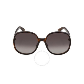 디올 Dior Gradient Smoke Oversized Ladies Sunglasses DDOLL R1U 20A1