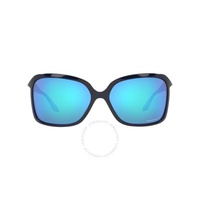 오클리 Oakley Wildrye Prizm Sapphire Polarized Butterfly Ladies Sunglasses OO9230 923001 61