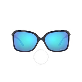 오클리 Oakley Wildrye Prizm Sapphire Polarized Butterfly Ladies Sunglasses OO9230 923001 61