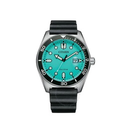 Citizen Eco-Drive Turquoise Dial Mens Watch AW1760-14X